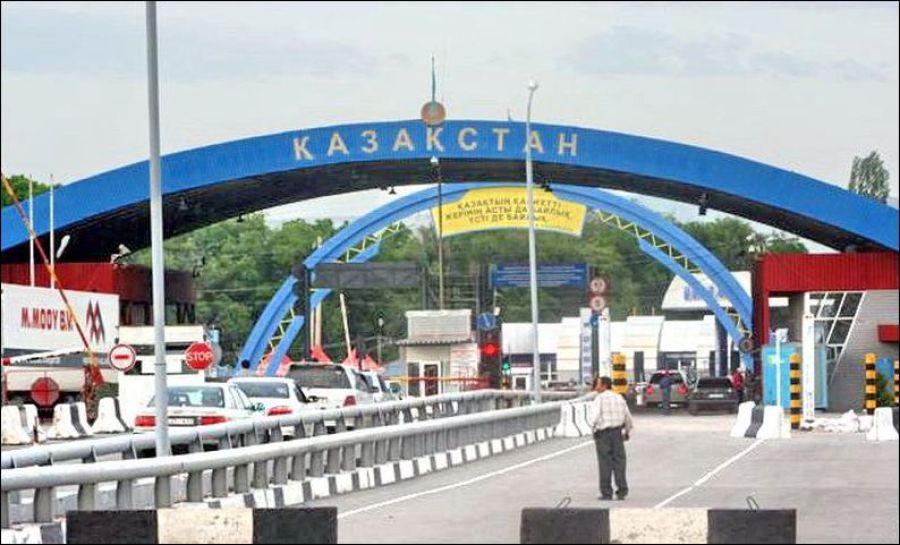 Казахстан, граница